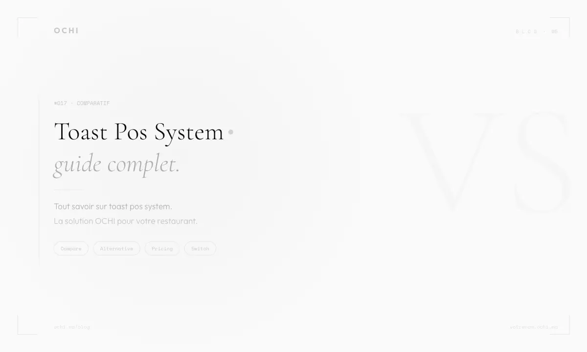 Toast POS System True Cost: Why $0 Becomes $5,000+ MAD Monthly