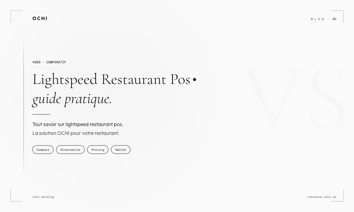 Lightspeed Restaurant POS: Real Costs vs Zero-Commission Alternatives