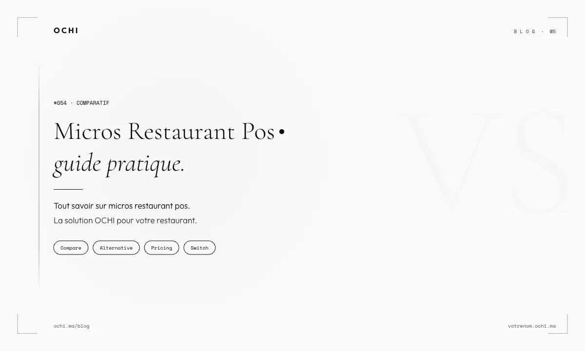 MICROS Restaurant POS True Cost: Hidden Fees Moroccan Restaurants Face