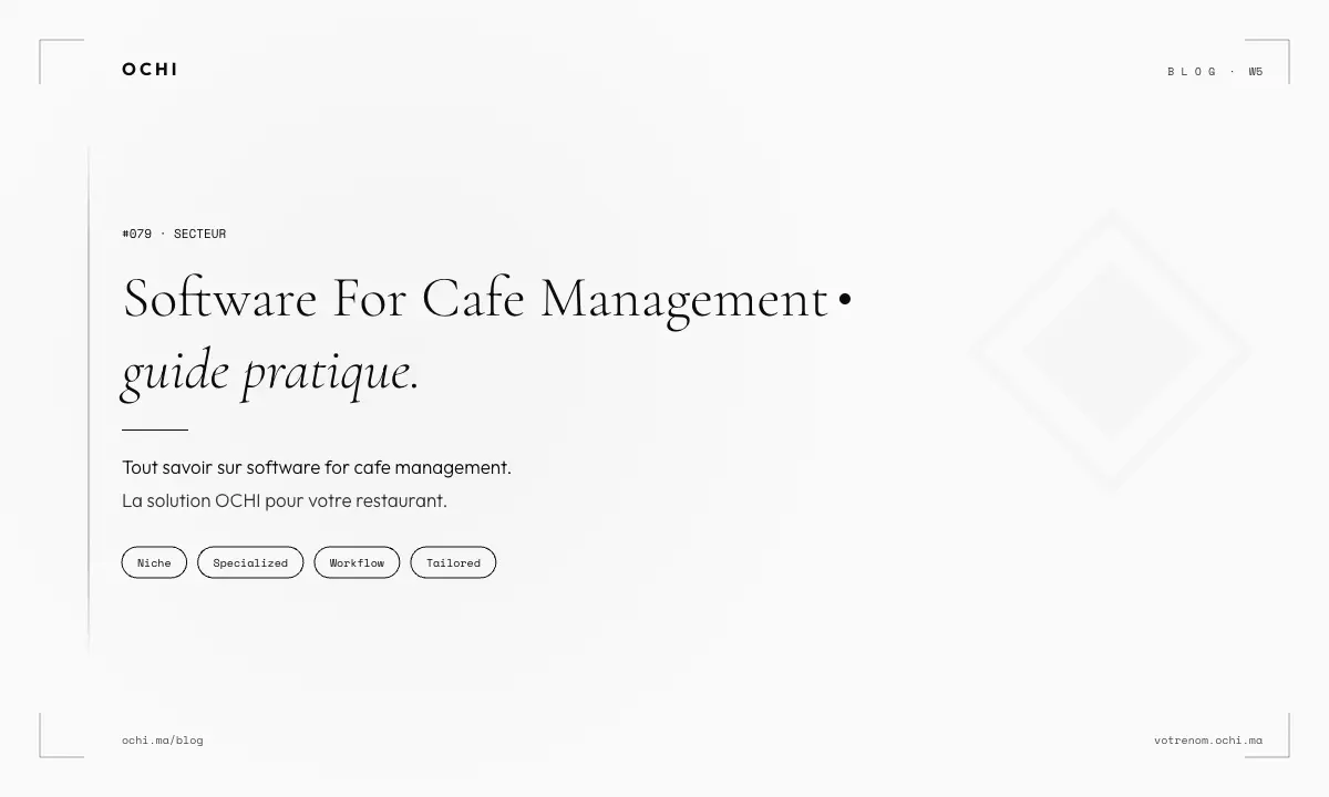Software for Cafe Management: Why Restaurant POS Systems Fail