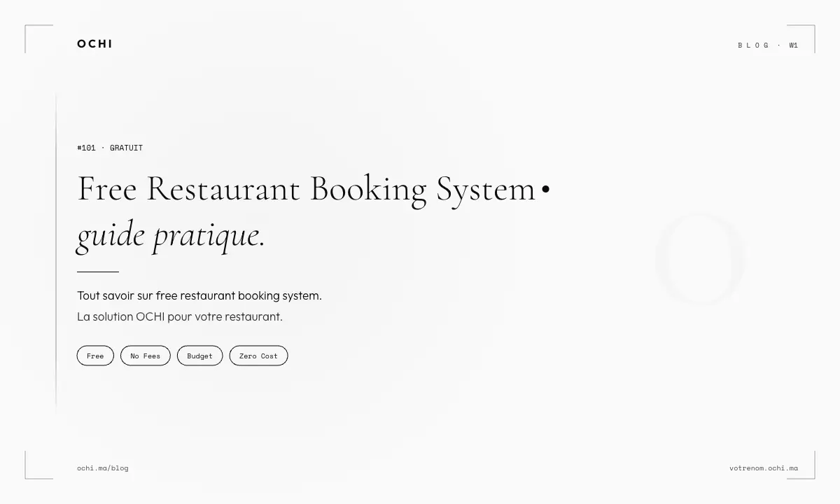 Free Restaurant Booking System: Hidden Costs Revealed