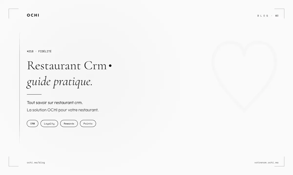 Restaurant CRM Systems: Why Most Fail at Customer Retention