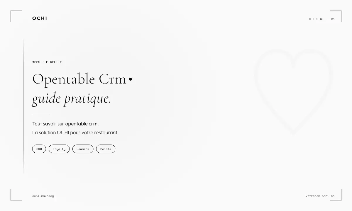 OpenTable CRM vs Zero Commission: Who Owns Your Restaurant Customers?