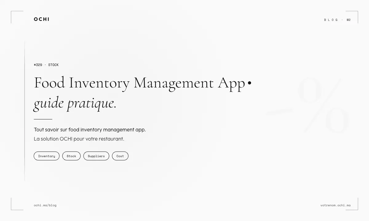 Why Food Inventory Management App Systems Fail in Restaurants