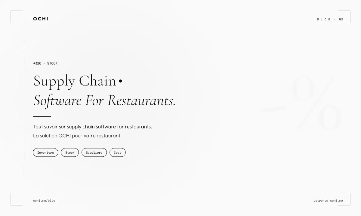 Supply Chain Software for Restaurants: Beyond Basic Inventory Tracking