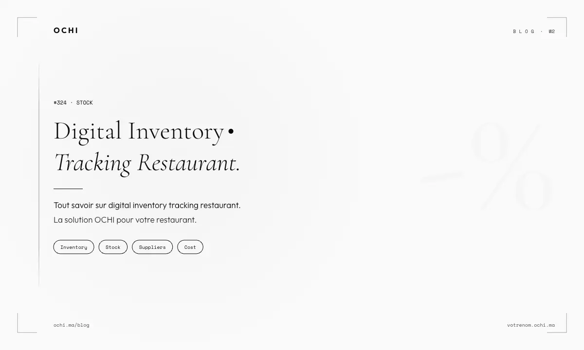 Digital Inventory Tracking Restaurant Systems Cut Food Waste 25%