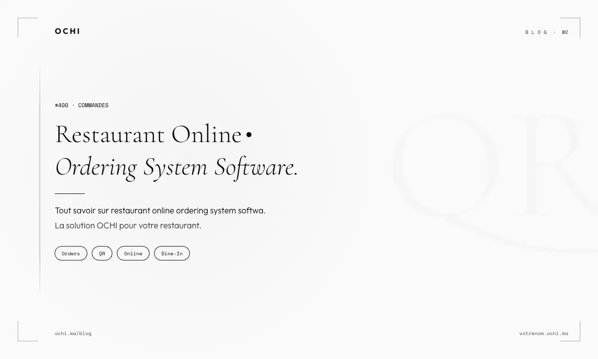 Restaurant Online Ordering System Software: Keep 100% of Revenue