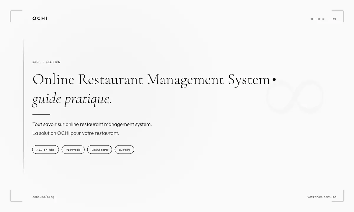 Online Restaurant Management System: The True Cost of Platform Hopping