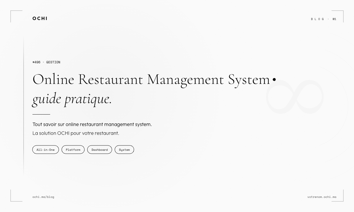 Online Restaurant Management System: The True Cost of Platform Hopping