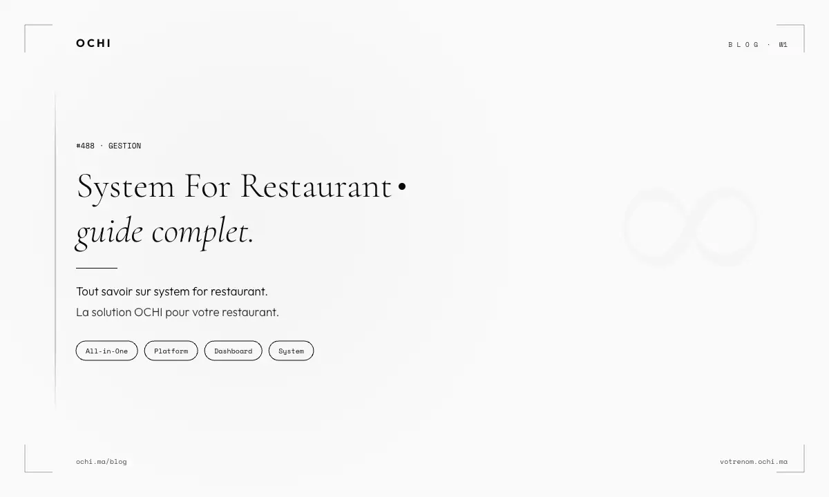 Why Your Restaurant Needs One Unified System for Restaurant Operations