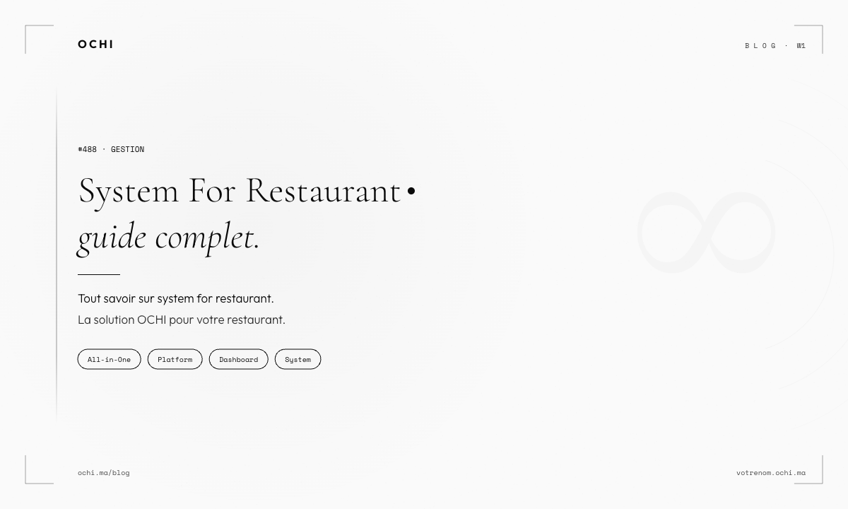 Why Your Restaurant Needs One Unified System for Restaurant Operations