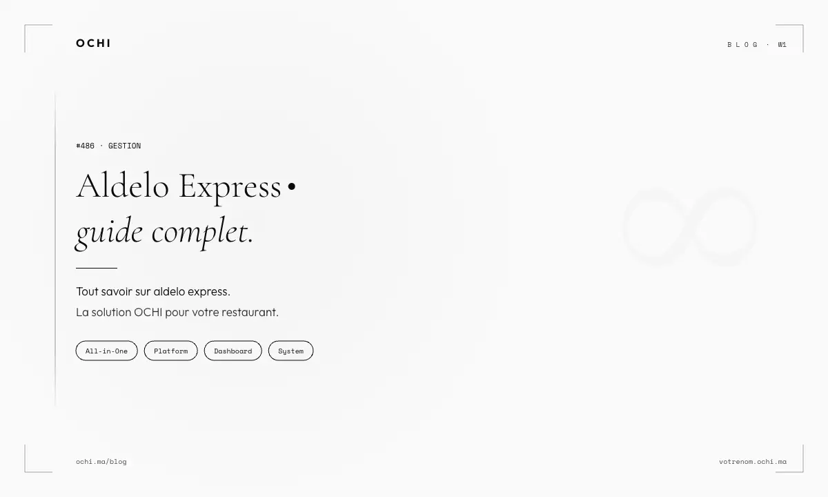 Aldelo Express vs Unified Restaurant Management Systems in Morocco
