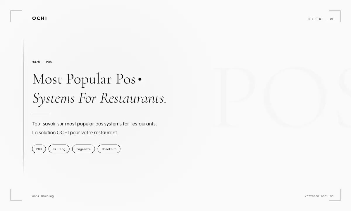 Most Popular POS Systems for Restaurants: Hidden Costs in Morocco