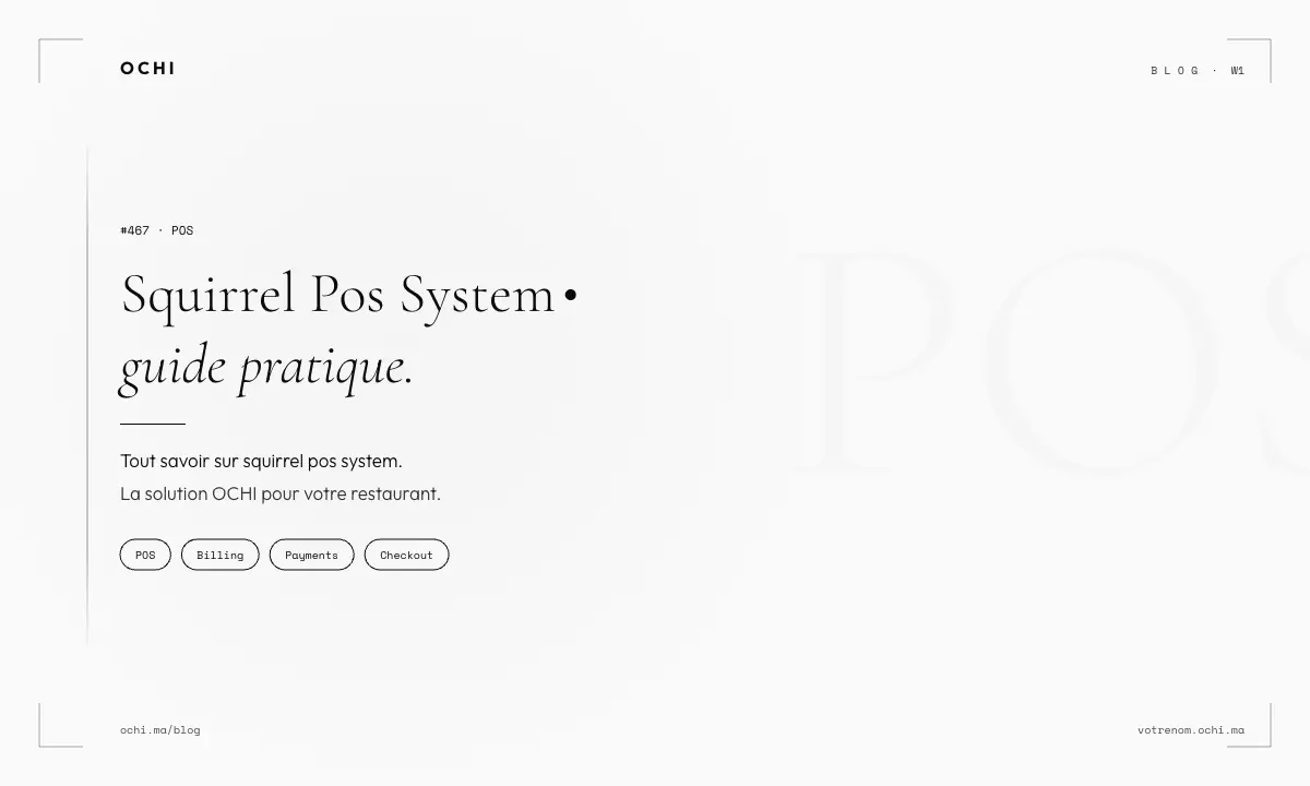 Squirrel POS System Review: Real Costs and Morocco Restaurant Reality