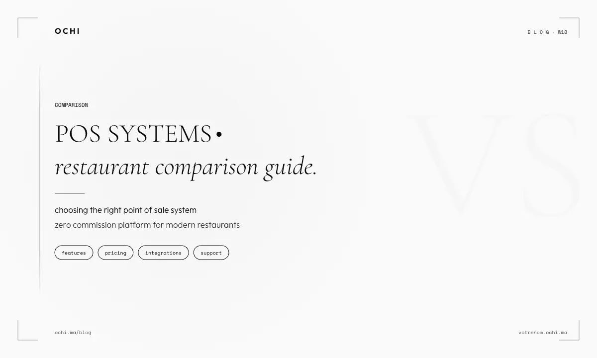 Compare POS Systems for Restaurants: Hidden Costs Analysis Morocco