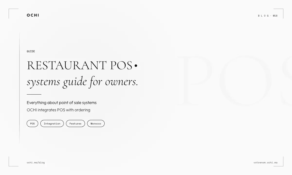 Restaurant Point of Sale POS Systems: Why Basic Registers Cost You Money