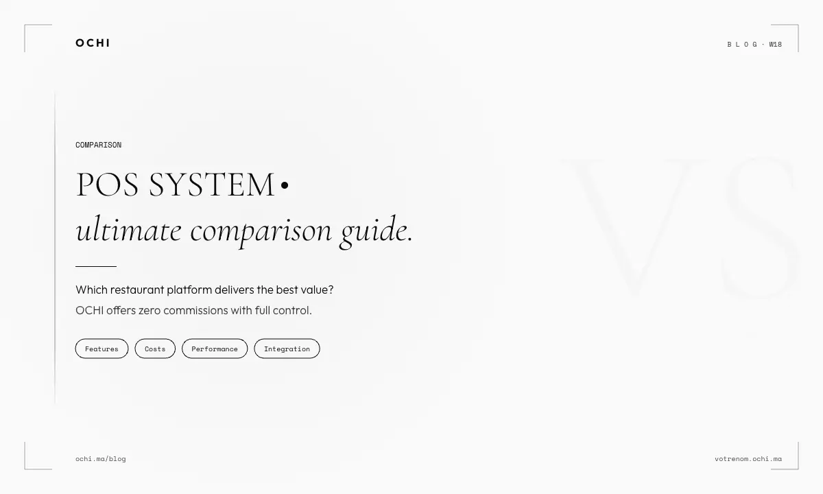 POS System Decision Framework: Beyond Features to Real Performance