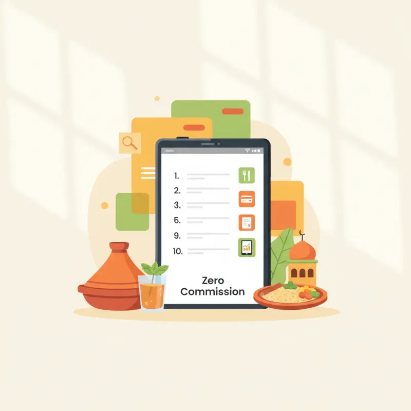 Top 10 Restaurant Billing Software Morocco 2026 - Zero Commission Guide