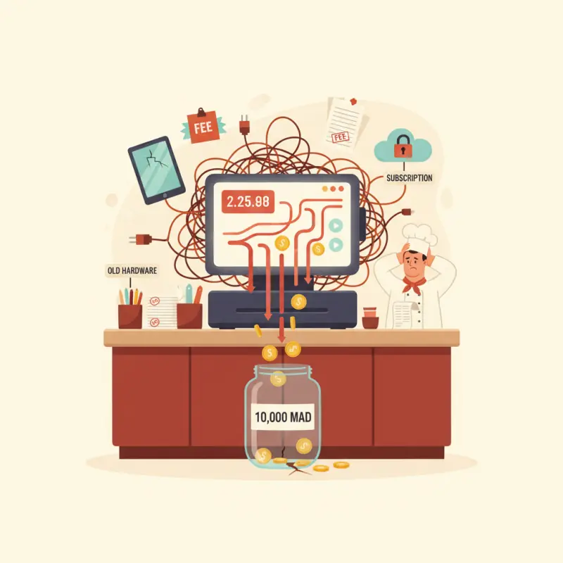 Restaurant POS Systems: Hidden Costs That Drain 10K MAD Monthly