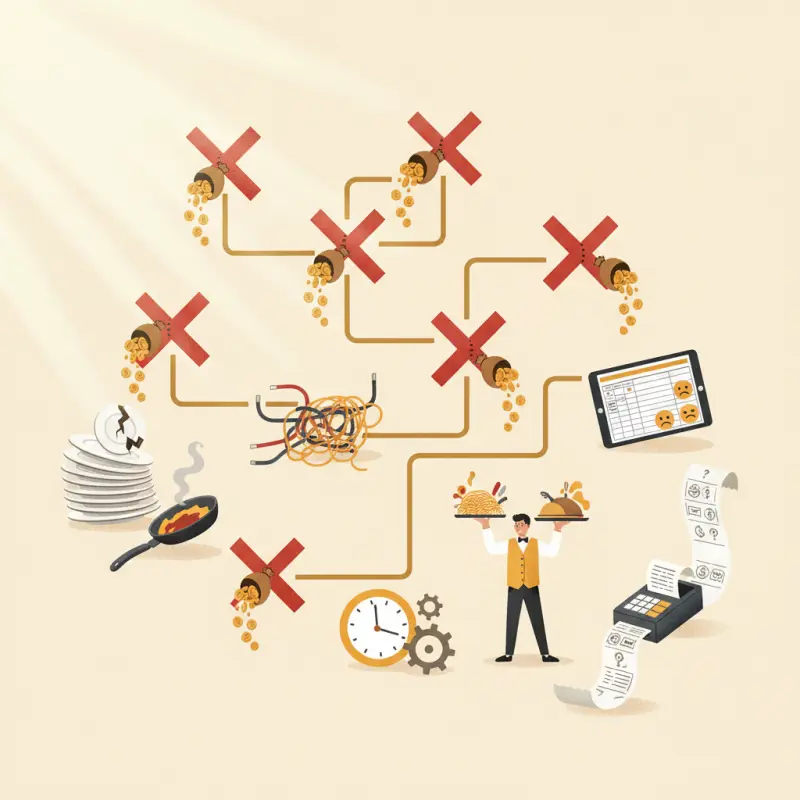 Systeme de gestion des restaurants 7 erreurs qui coûtent cher