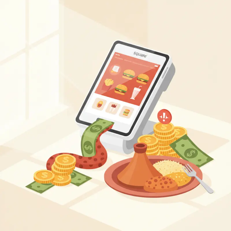Square POS System for Restaurant Hidden Costs: 12,000 MAD Monthly Fees