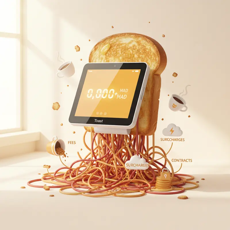 Toast POS System True Cost: Why $0 Becomes $5,000+ MAD Monthly