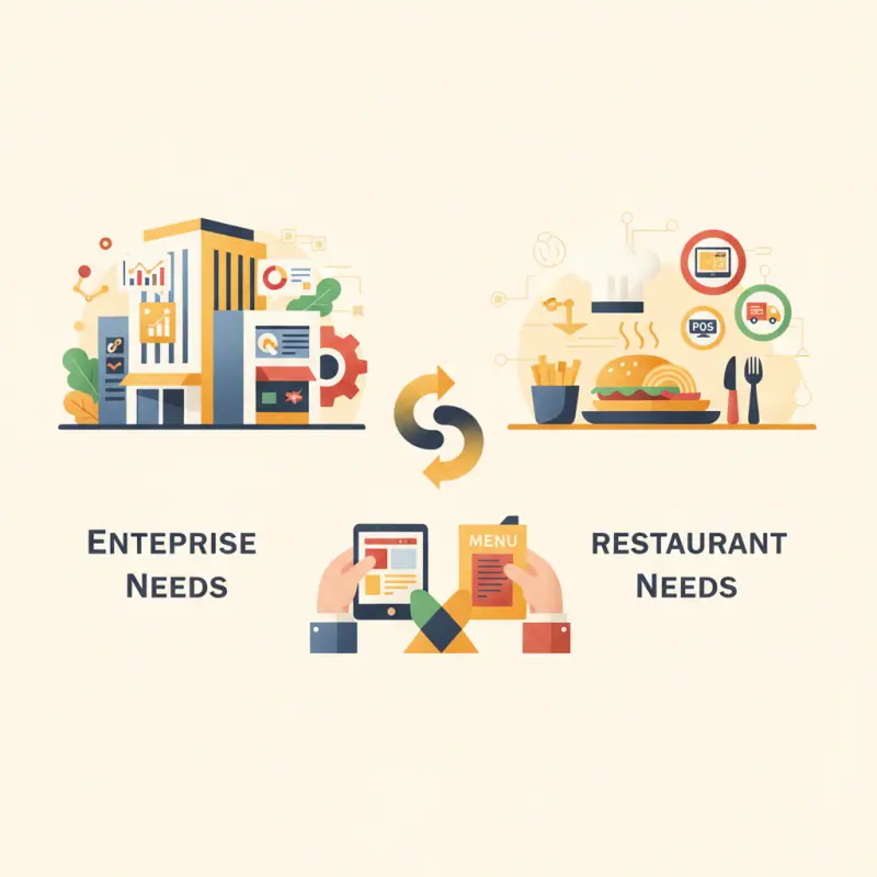 Crunchtime Software Reality Check: Enterprise vs Restaurant Needs