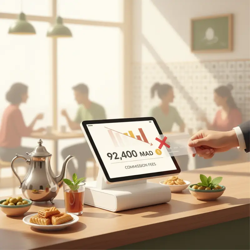 Cafe POS System: Why Commission Fees Cost Moroccan Cafes 92,400 MAD
