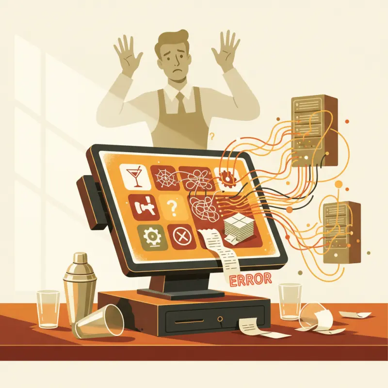 Bar Software POS: Why Restaurant Systems Fail Behind the Bar