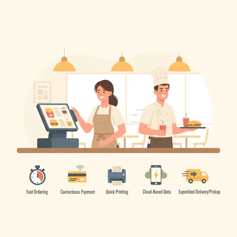 POS System for Quick Service Restaurant: 5 Speed Essentials