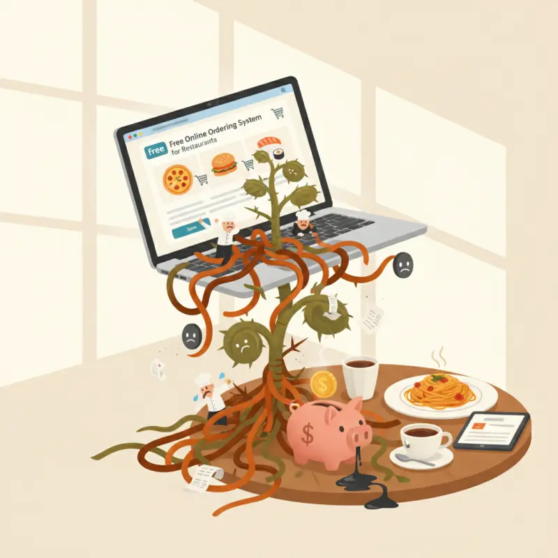 Free Online Ordering System for Restaurants: The Hidden Costs