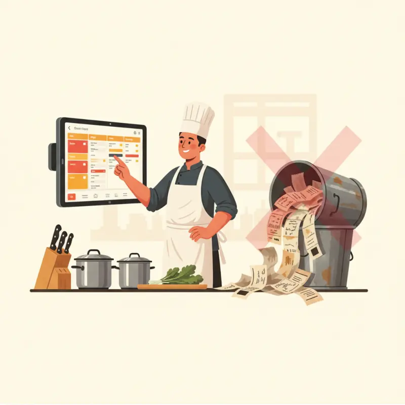 Best Kitchen Management Software: Why Paper Tickets Cost 6% Revenue
