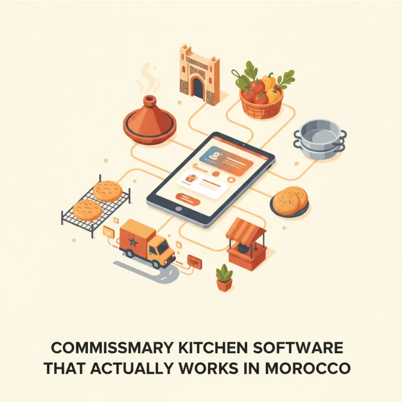 Commissary Kitchen Software That Actually Works in Morocco