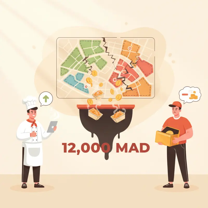 Fix Your Food Delivery Management System Zones to Stop Losing 12K MAD Monthly