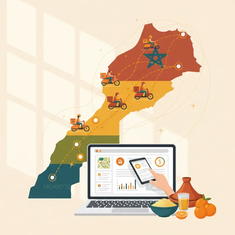 Food Delivery Fleet Management Morocco: Profitable Zone Setup Guide