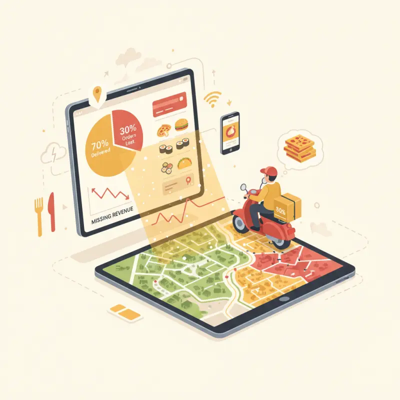 Delivery Restaurant POS Zone Mapping: Stop Losing 30% of Orders
