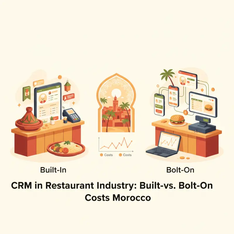 CRM in Restaurant Industry: Built-In vs. Bolt-On Costs Morocco