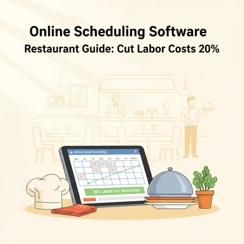 Online Scheduling Software Restaurant Guide: Cut Labor Costs 20%