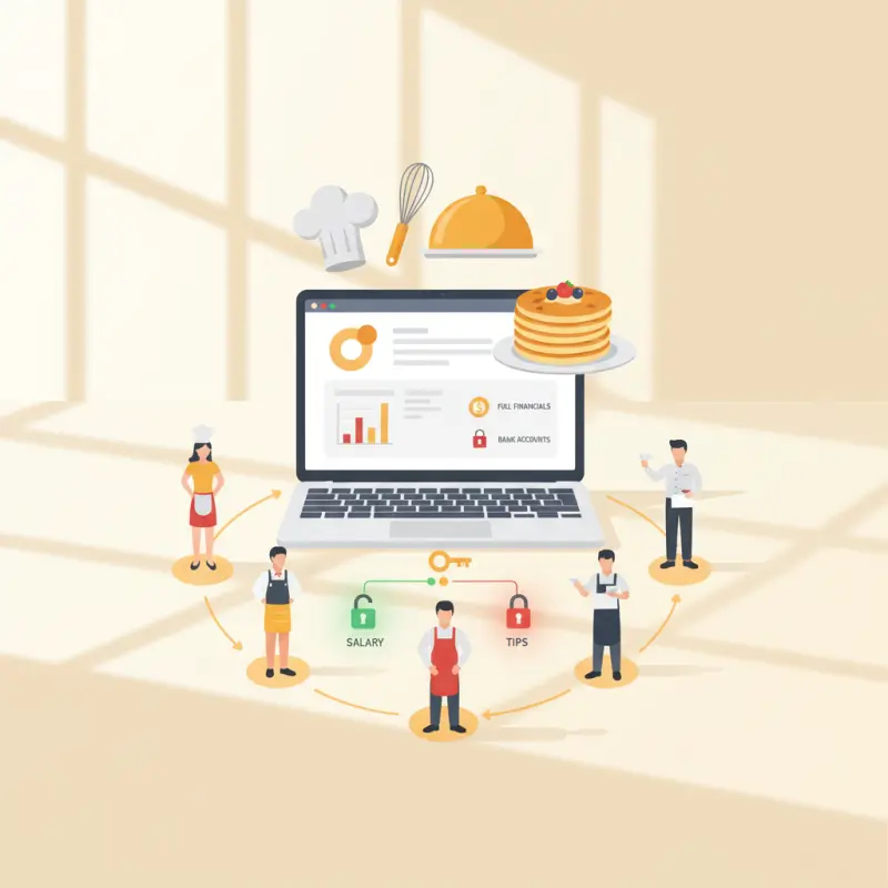 Restaurant Accounting and Payroll Software: Staff Permission Controls