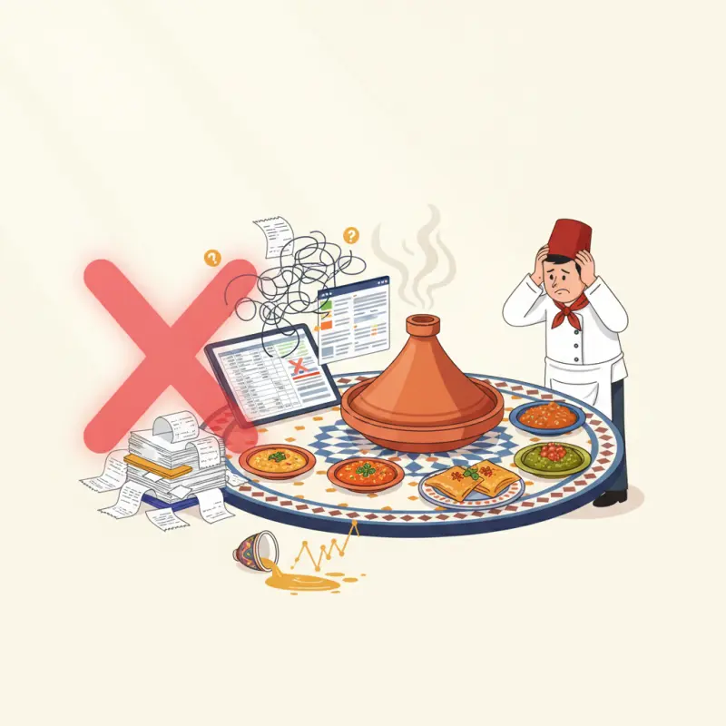 Why Xero for Restaurants Fails Moroccan Restaurant Operations