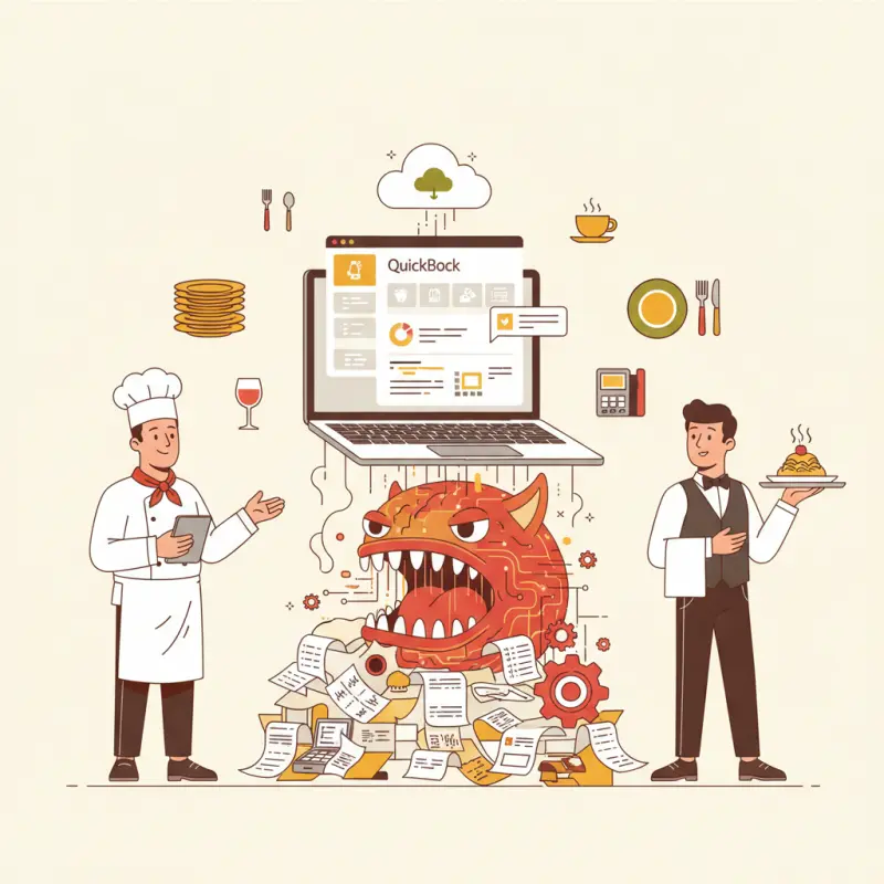 QuickBooks for Restaurants: Why Manual Entry Kills Efficiency