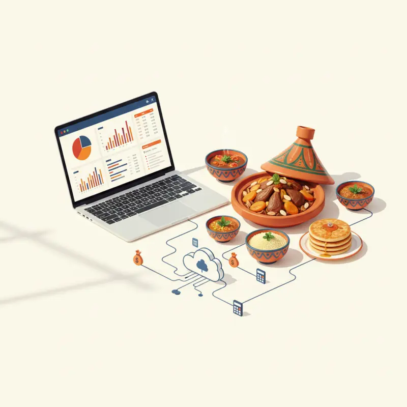 Food Industry Accounting Software for Moroccan Restaurants