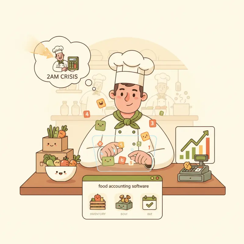 Food Accounting Software for Restaurants: Fix the 2am Number Crisis