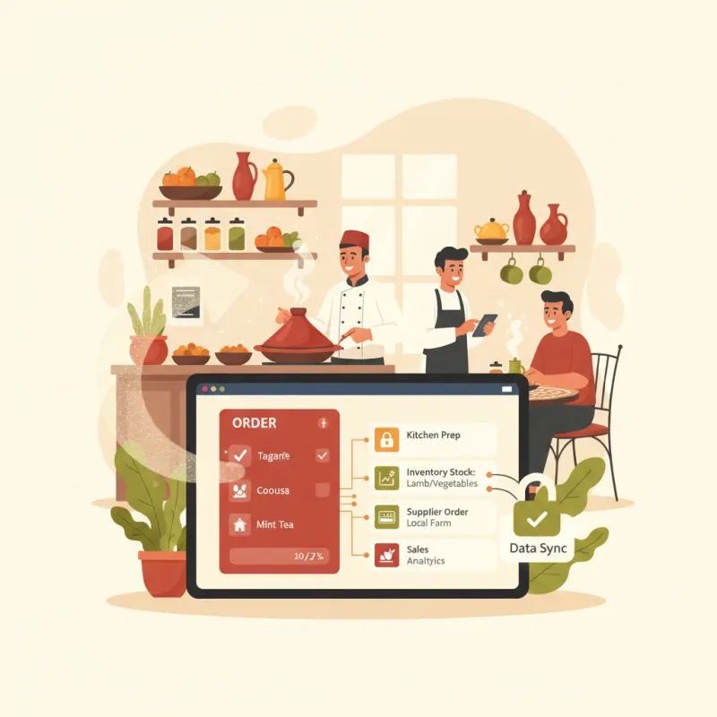 Integrated Food Service Software: End Data Entry Errors in Morocco