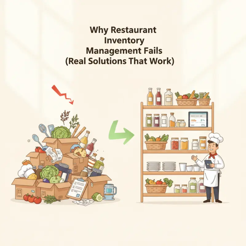 Why Restaurant Inventory Management Fails (Real Solutions That Work)
