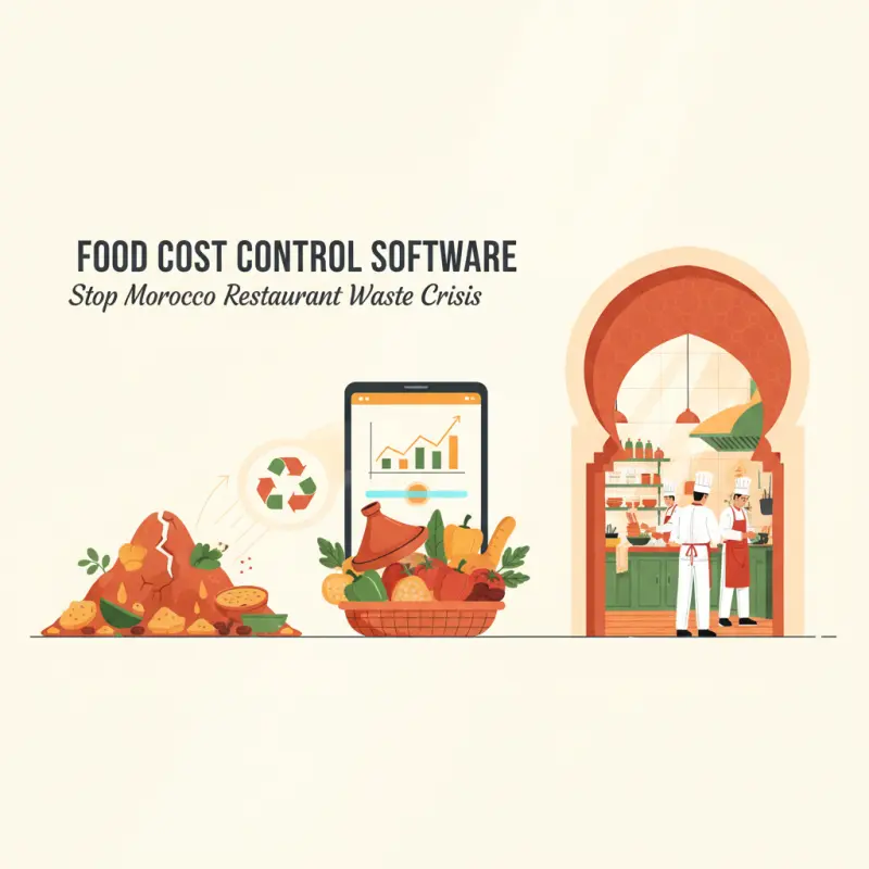 Food Cost Control Software: Stop Morocco Restaurant Waste Crisis