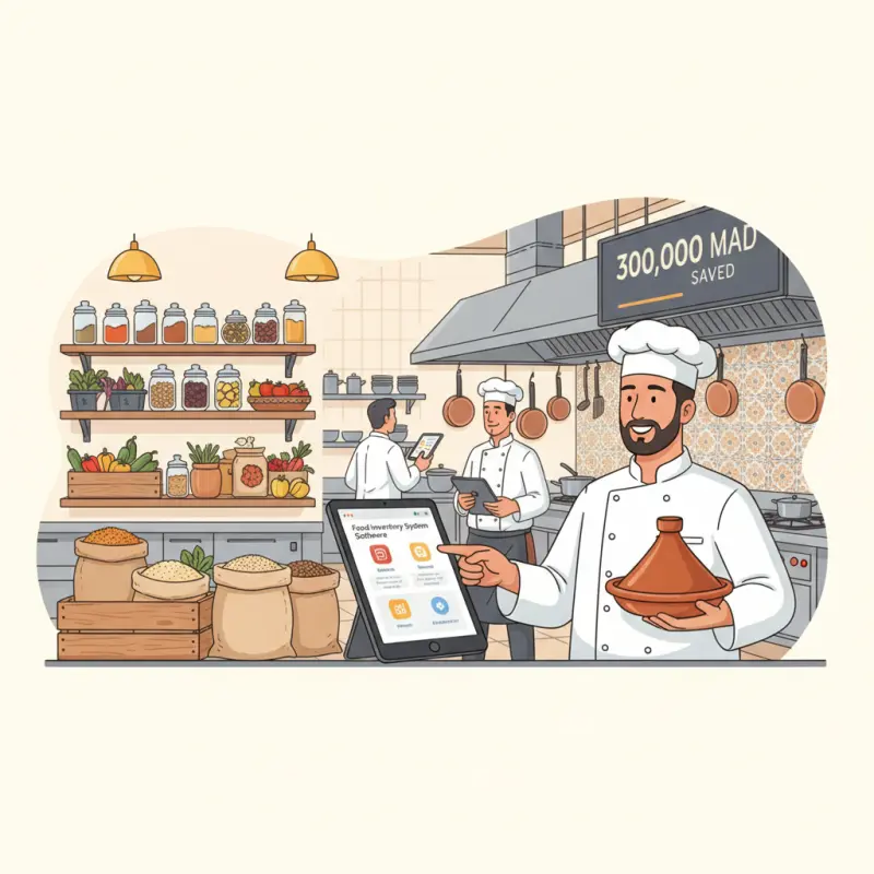Food Inventory System Software Saves Moroccan Restaurants 300K MAD