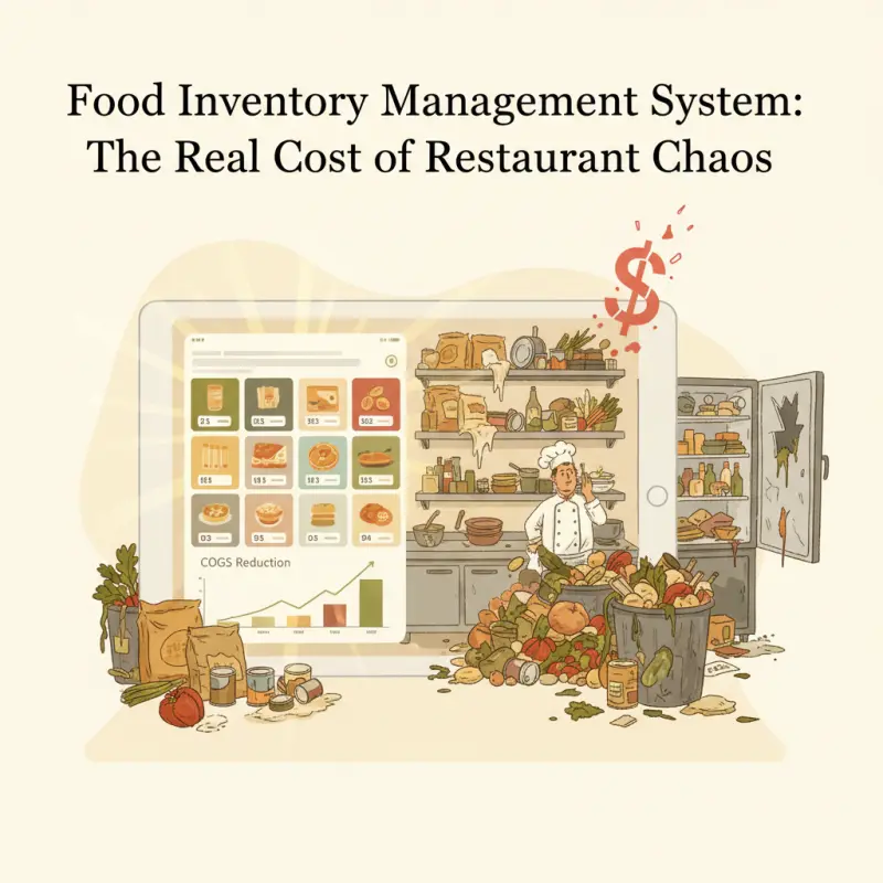 Food Inventory Management System: The Real Cost of Restaurant Chaos