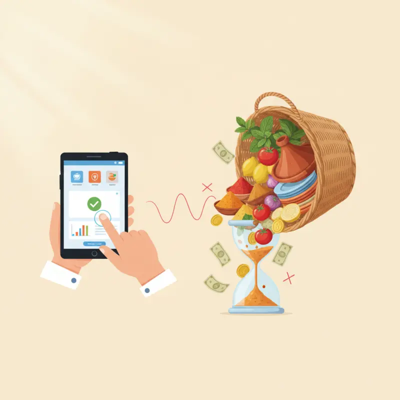 Restaurant Inventory Management App Cost vs Manual Loss in Morocco