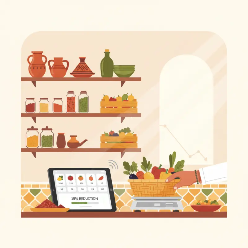 Kitchen Inventory Management System: Cut Food Waste by 15% in Morocco